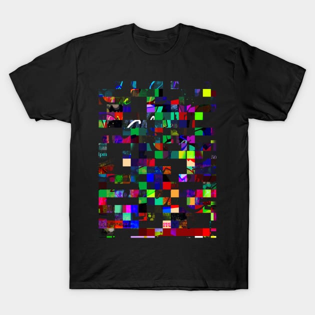 Color squares T-Shirt by Pinkazoid